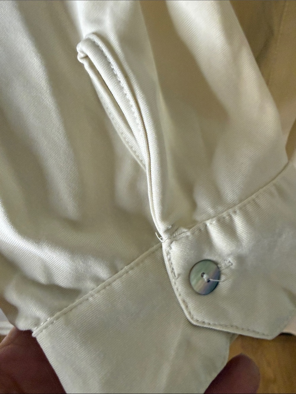 Relaxed Button-Front Tunic - Picture 6 of 6